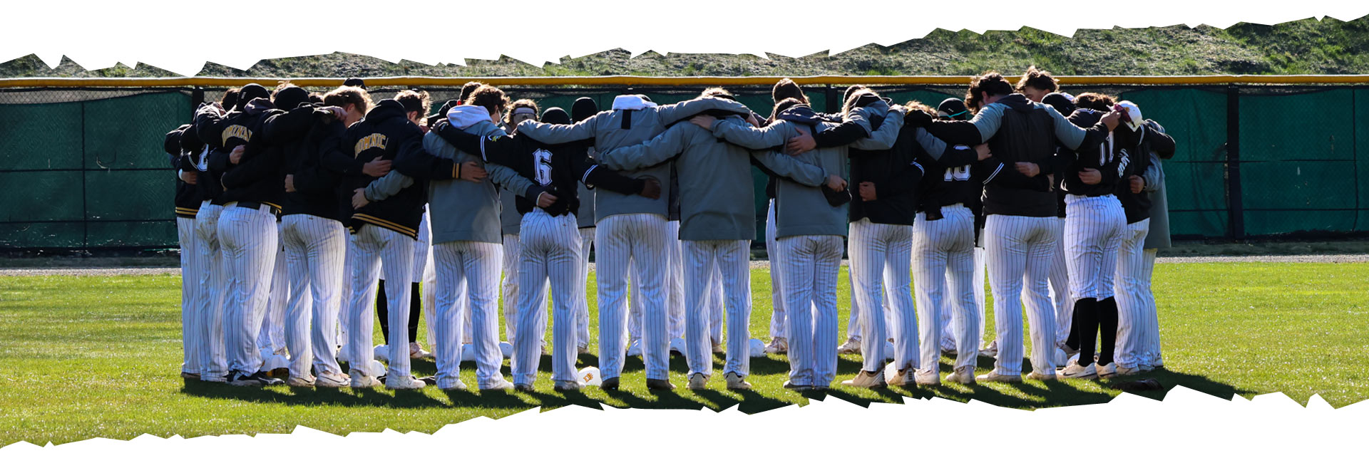 ODU Baseball Team Huddle